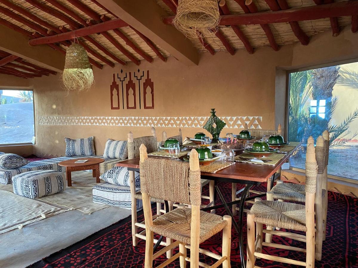 Camp Auberge Sahara Marokko M'Hamid Ngoại thất bức ảnh