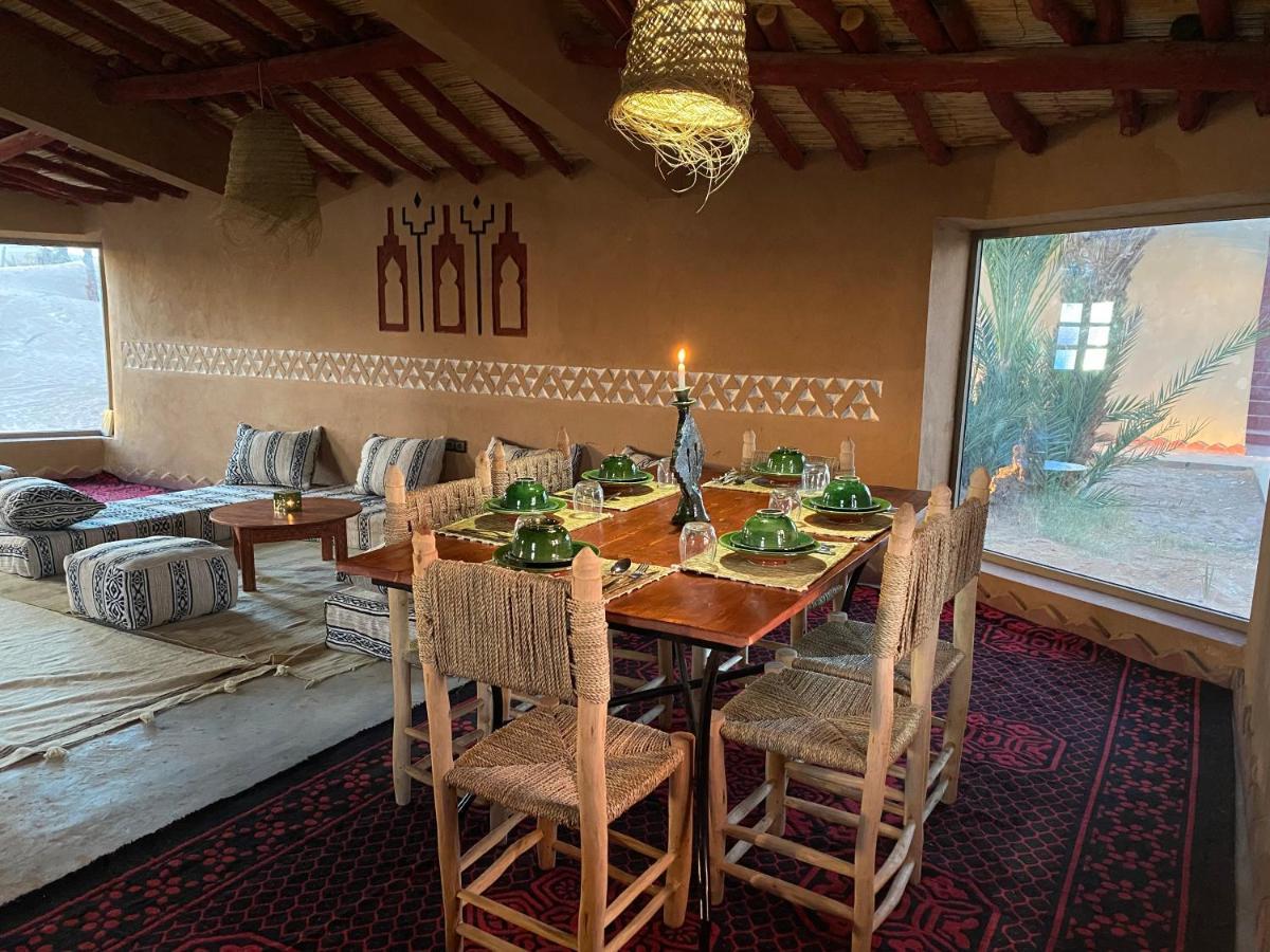 Camp Auberge Sahara Marokko M'Hamid Ngoại thất bức ảnh